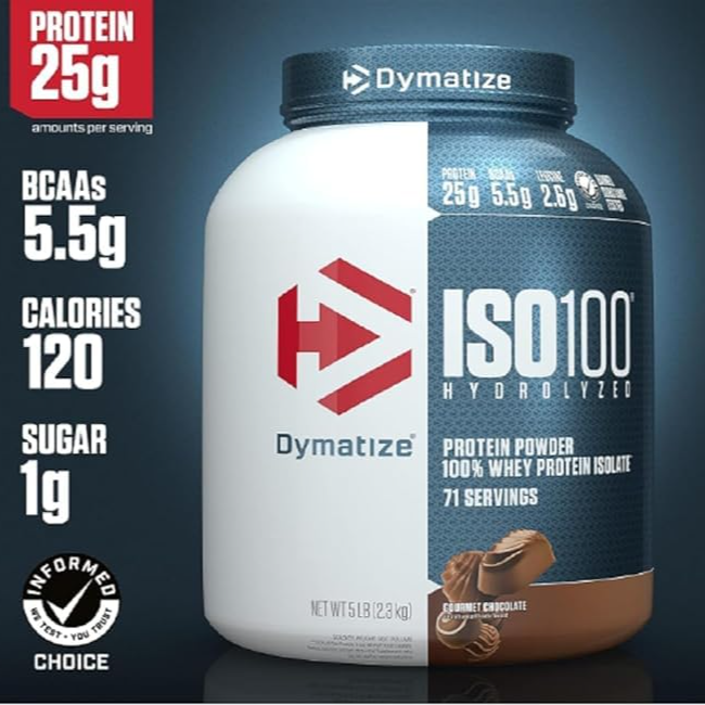 Dymatize Nutrition ISO 100 Whey Protein Powder - 2.3 Kg